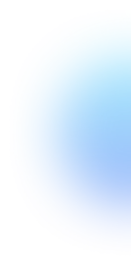 soft blue glow